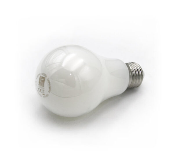 LED Λάμπα COG Αχλάδι Γαλακτος Ε27 12W 230V Λευκό 4000K