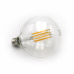 LED Λάμπα COG GLOBE Φ125 Διάφανο Ε27 18W 230V Θερμό 2800K