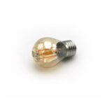 LED Λάμπα COG Σφαιρικό Ε27 4W 230V Μελί 2200K