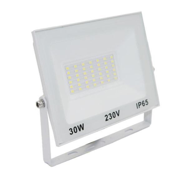 Προβολέας LED 30W 230V 3000K IP65 Λευκός