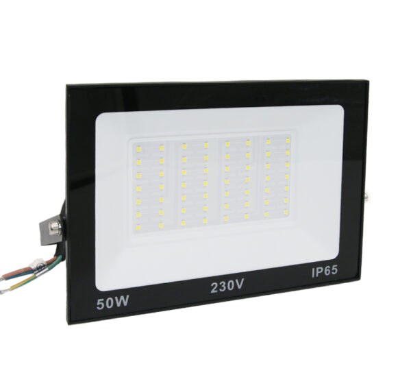 Προβολέας LED 50W 230V 6200K IP65 Μαύρος