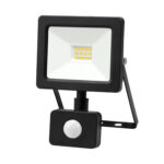 Προβολέας LED 10W με Ανιχνευτή Κίνησης 4100K IP65 Μαύρος