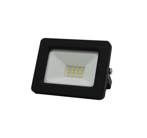 Προβολέας LED 10W 230V Μπλε IP65 Μαύρος