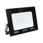 Προβολέας LED 20W 230V Μπλε IP65 Μαύρος