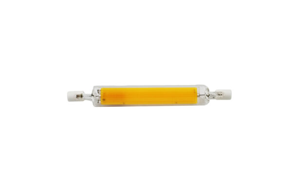 LED Λάμπα COB Τύπου Ιωδινης J118 για Ντουί R7S 230V 9W Θερμό 3000K
