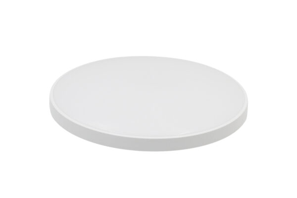 LED Πλαφονιέρα PC Στρογγυλή Φ:270mm 18W 4000K IP44 Λευκή