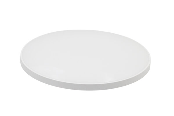 LED Πλαφονιέρα PC Στρογγυλή Φ:370mm 24W 4000K IP44 Λευκή