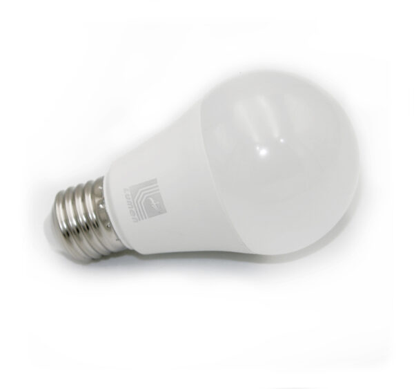 LED Λάμπα Αχλάδι Ε27 9W με Φωτοκύτταρο Μερας-Νυχτας Θερμό 3000K