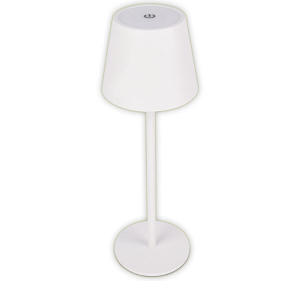 LED Πορτατίφ PC Επαναφορτιζόμενο CCT 3W USB 5VDC Λευκό