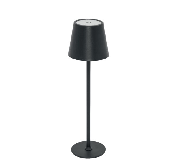 LED Πορτατίφ PC Επαναφορτιζόμενο CCT 3W USB 5VDC Μαύρο