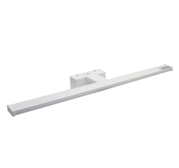 LED Φωτ.Λουτρού Αλουμινίου & PC 15W 4000K Λευκό 80cm IP44 με Βάση