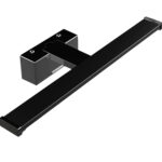 LED Φωτ.Λουτρού Αλουμινίου & PC 12W 4000K Μαύρο 60cm IP44 με Βάση