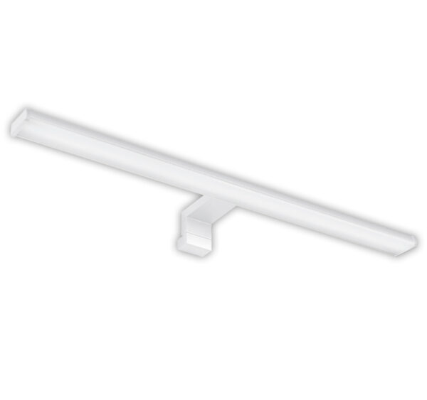 LED Φωτιστικό Λουτρού Αλουμινίου & PC 60cm 12W IP44 4000K Λευκό