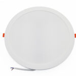 LED Φωτιστικό Ψευδοροφής Στρογγυλό Πλήρες 24W 4000K 120° Λευκό