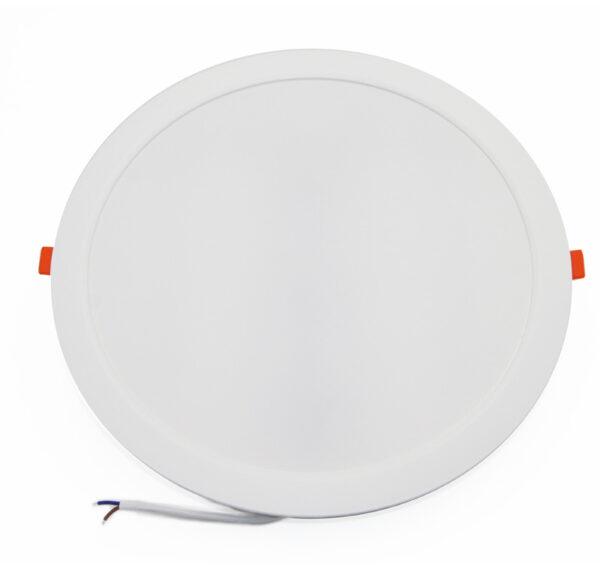 LED Φωτιστικό Ψευδοροφής Στρογγυλό Πλήρες 24W 4000K 120° Λευκό