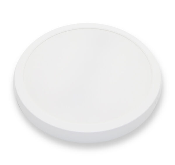 LED Φωτιστικό Οροφής PP Στρογγυλό Πλήρες 24W 4000K Λευκό
