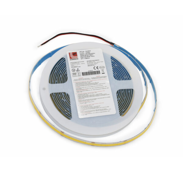 Ταινία COB LED 5m 24VDC 14W/m 480LED/m 4000K Λευκό IP54