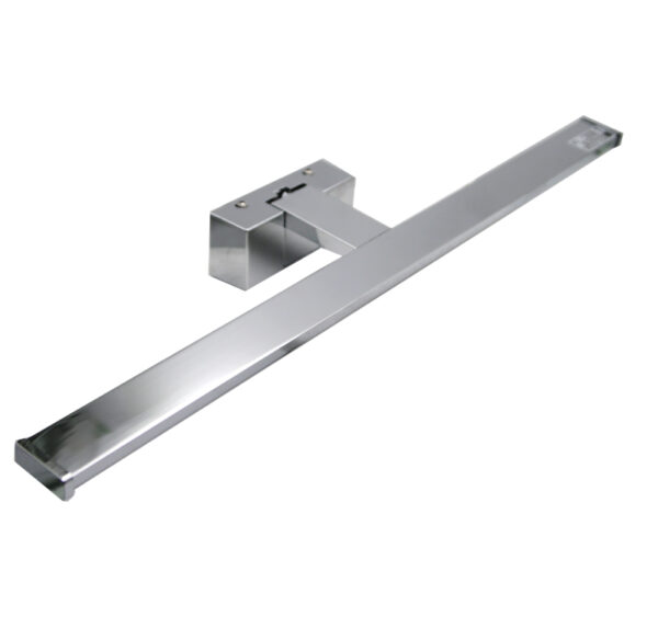 LED Φωτ.Λουτρού Αλουμινίου&PC 15W 4000K Σατινέ 80cm IP44 με Βάση