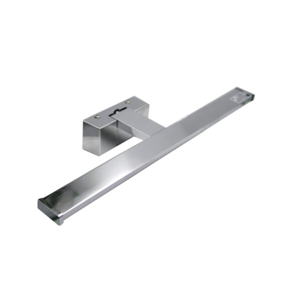 LED Φωτ.Λουτρού Αλουμινίου & PC 12W 4000K Σατινέ 60cm IP44 με Βάση