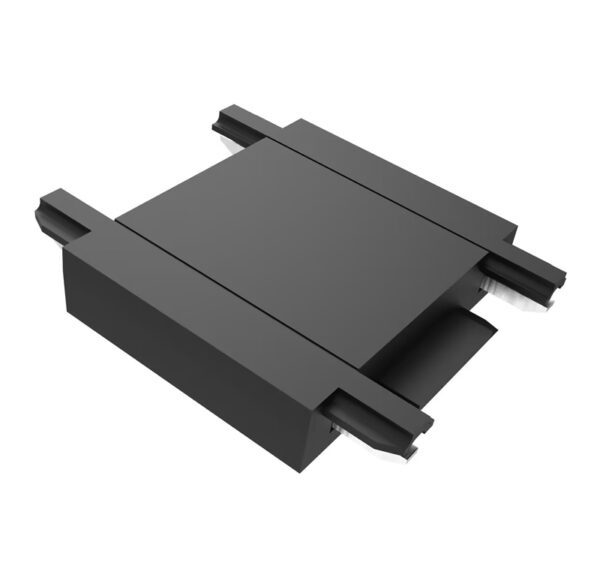 Μούφα Επίτοιχης Ράγας MINI 40VDC Μαύρη