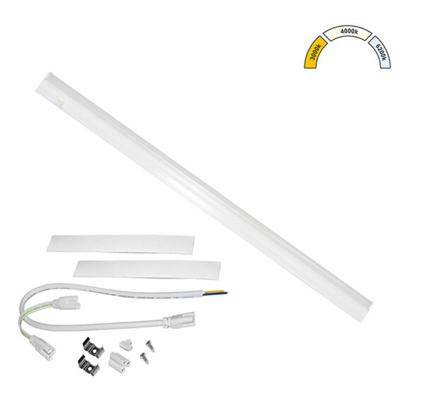 LED Φωτιστικό Κουζίνας T5 60cm 10W CCT Λευκό