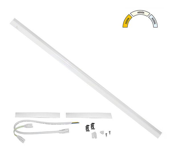 LED Φωτιστικό Κουζίνας T5 90cm 15W CCT Λευκό