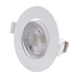 LED Σποτ Ψευδοροφής Κινητό Στρογγυλό 3W/5W/7W CCT 38° Λευκό