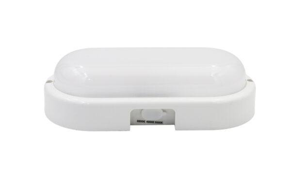 LED Απλίκα PC Οβάλ 96x200mm 15W CCT IP65 Λευκή