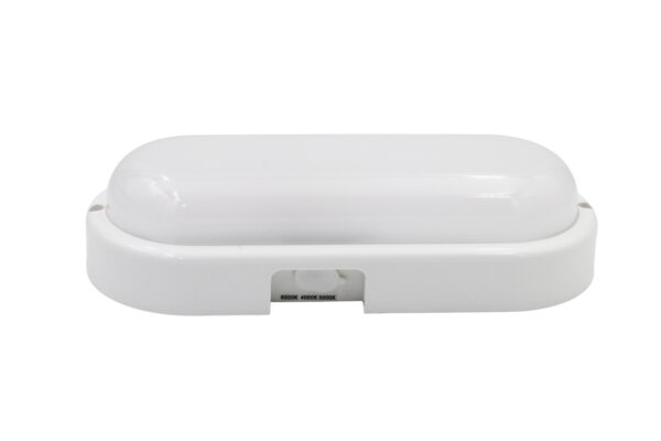 LED Απλίκα PC Οβάλ 100x230mm 20W CCT IP65 Λευκή