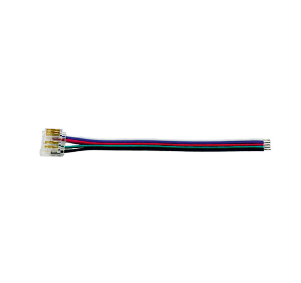 Τροφοδοσία με Καλώδιο για ΤΑΙΝΙA LED COB RGB+W 12mm