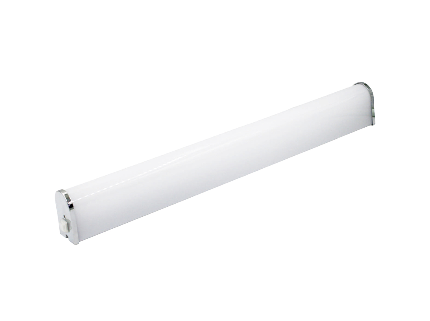 0 LED Φωτιστικό Λουτρού PC 40cm 10W IP44 CCT Χρώμιο - Image 1