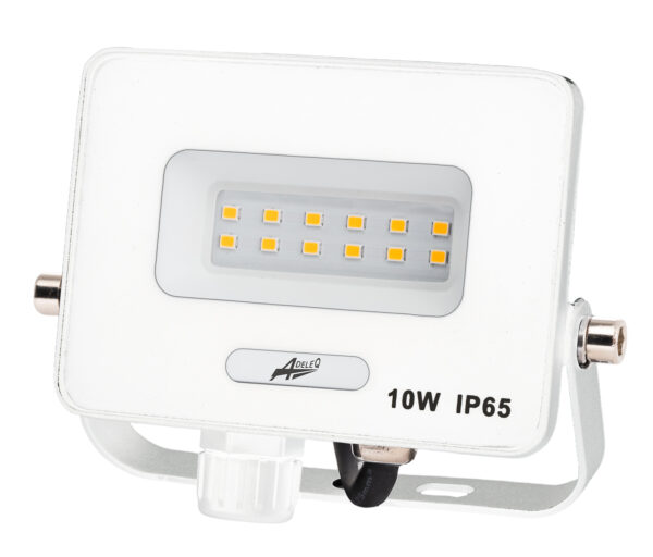 Προβολέας LED 10W 230V 6500K και για Ανιχνευτή Κινης.IP65 Λευκός