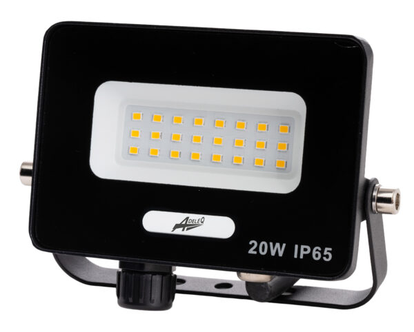 Προβολέας LED 20W 230V 6500K και για Ανιχνευτή Κινης.IP65 Μαύρος