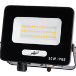 Προβολέας LED 30W 230V 4000K και για Ανιχνευτή Κινης.ΙΡ65 Μαύρος