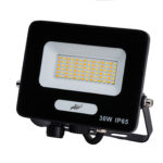 Προβολέας LED 30W 230V CCT και για Ανιχνευτή Κίνησης IP65 Μαύρος