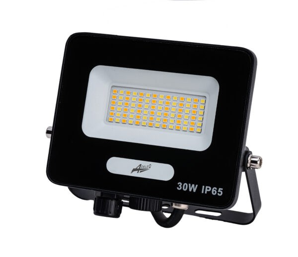 Προβολέας LED 30W 230V CCT και για Ανιχνευτή Κίνησης IP65 Μαύρος