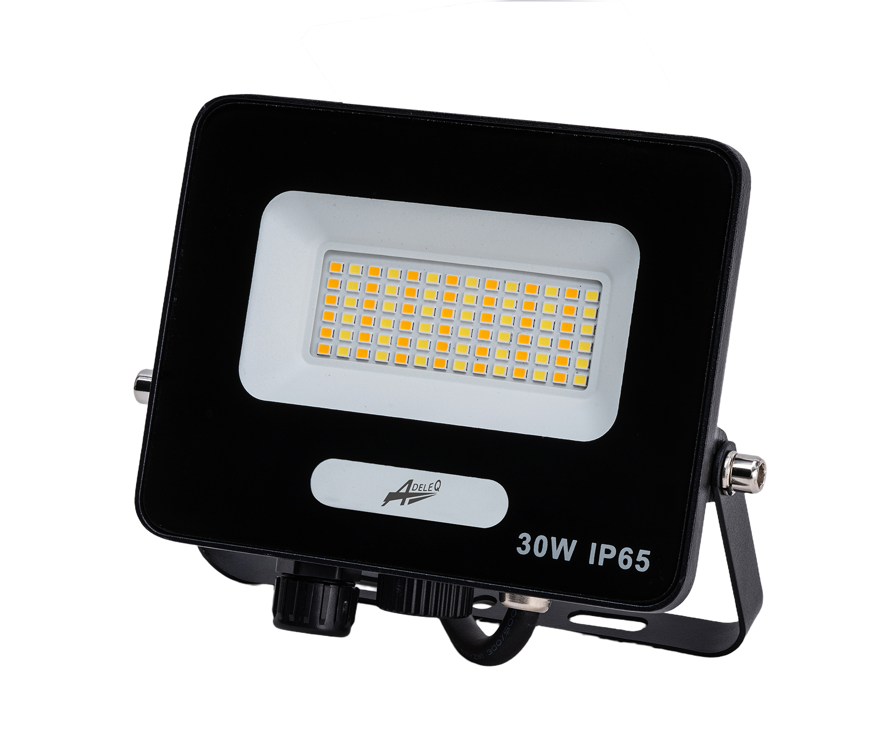 0 Προβολέας LED 30W 230V CCT και για Ανιχνευτή Κίνησης IP65 Μαύρος - Image 1