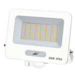 Προβολέας LED 50W 230V CCT και για Ανιχνευτή Κίνησης IP65 Λευκός