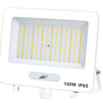 Προβολέας LED 100W 230V CCT και για Ανιχνευτή Κίνησης IP65 Λευκός