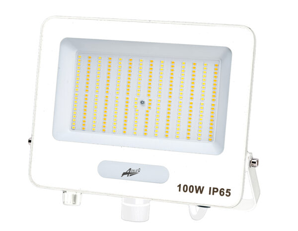 Προβολέας LED 100W 230V CCT και για Ανιχνευτή Κίνησης IP65 Λευκός