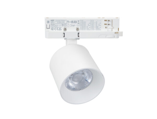LED Σποτ Ράγας 4 Γραμμών 20W Ντιμαριζομ.TRIAC 230V 3000K 38° Λευκό
