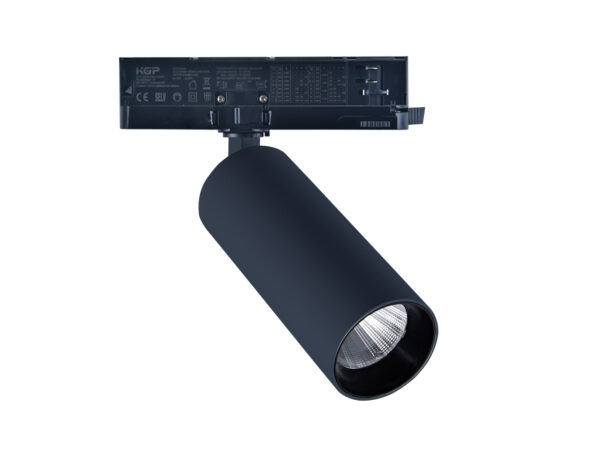 LED Σποτ Ράγας 4 Γραμμών 10W Ντιμαριζομ.TRIAC 230V 4000K 36° Μαύρο