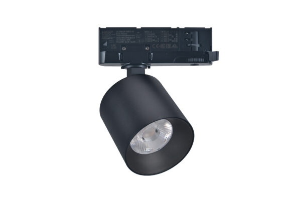 LED Σποτ Ράγας 4 Γραμμών 30W Ντιμαριζομ.TRIAC 230V 3000K 38° Μαύρο