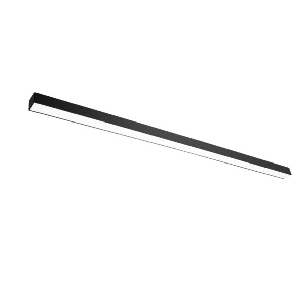 Φωτιστικό LED Αλουμινίου Γραμμικό Μίνι 45W 230V 4000K 150cm Μαύρο