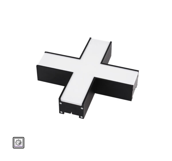 Σταυρός DIMM.για Φωτιστικό Γραμμικό Μίνι 10.5W 1260LM 4000Κ Μαύρο