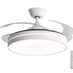 Ανεμιστήρας Οροφής 32W Φ106cm LED 36W CCT με Τηλ/Ριο PC Λευκός