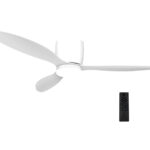 Ανεμιστήρας Οροφής 30W Φ1,32m LED 22W με Τηλεχ/Ριο ABS Λευκός