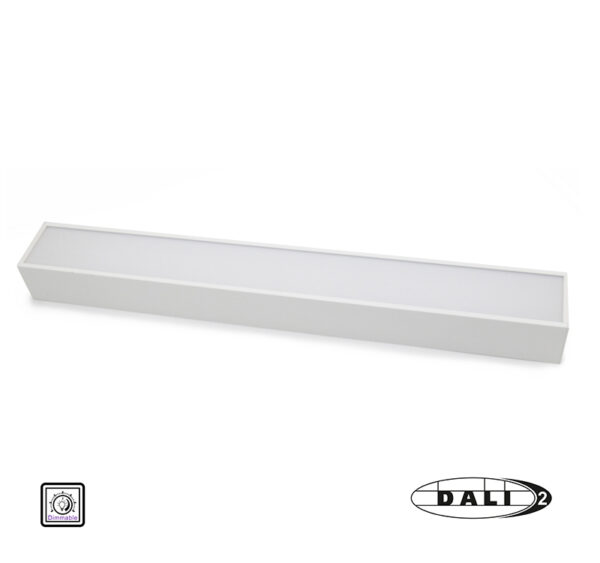 Φωτιστικό LED Αλουμ.Γραμμικό 18W DIM.DALI 230V 4000K 60cm Λευκό