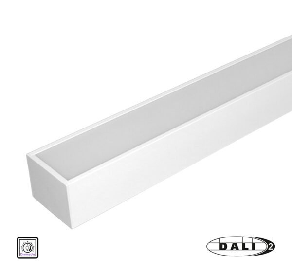 Φωτιστικό LED Αλουμ.Γραμμικό 36W DIM.DALI 230V 3000K 120cm Λευκό