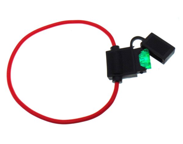ΑΣΦΑΛΕΙΟΘΗΚΗ ΚΑΛΩΔΙΟΥ 12AWG 2.5mm² 35cm ME ΑΣΦΑΛΕΙΑ 30A S1035-3 SXG